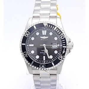 Invicta Pro Diver 30018 Men's Black Dial Steel 43mm Date